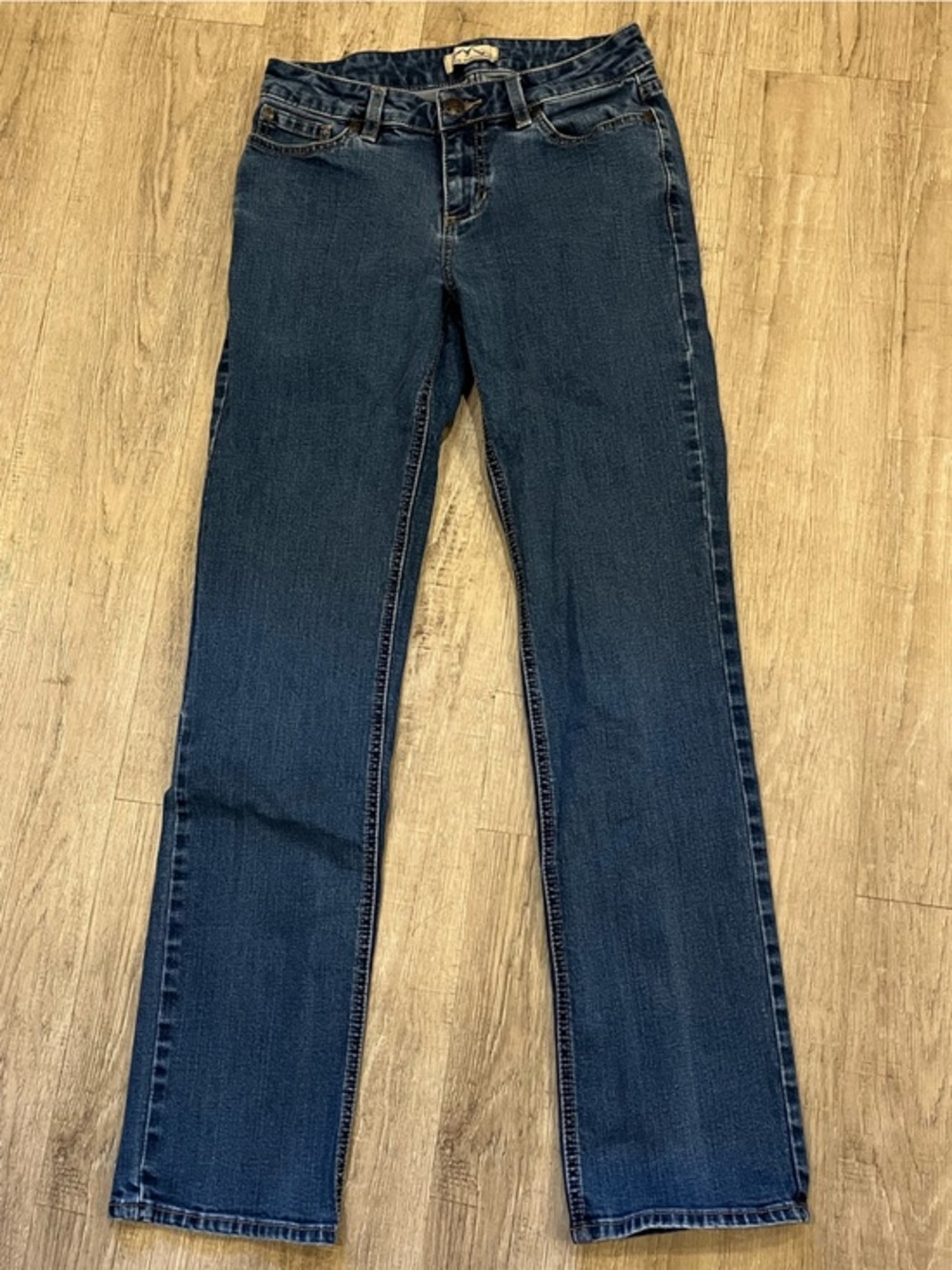 Blue Mountain Classic Straight-Leg Blue Jeans 4